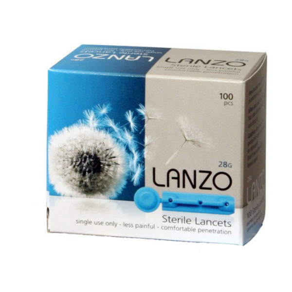 Ланцеты общего назначения Lanzo GL №100  30G Корея