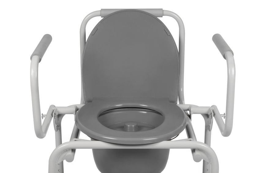 Кресло туалет  Ortonica TU 80, с откидными ручками, на колесах