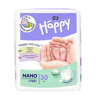 Подгузники гигиенические для недоношенных детей под товарным знаком "bella baby Happy" в разме NANO 