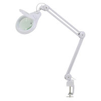 Лампа лупа настольная с подсветкой ММ-5-127-С (LED) тип 1 (используется офтальмологами и др)