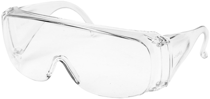 Очки защитные от УФ-излучения прозрачные,ударопрочные, поликарбонат СибрТех 89155 взрослые