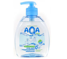 AQA baby Гель для подмывания малыша (с дозатором), 0 м+, 300 мл