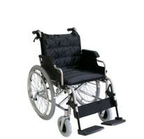 Кресло - коляска инвалидная механическая,аллюминевая, пневмо.колесами,  FS908LJ-46 см